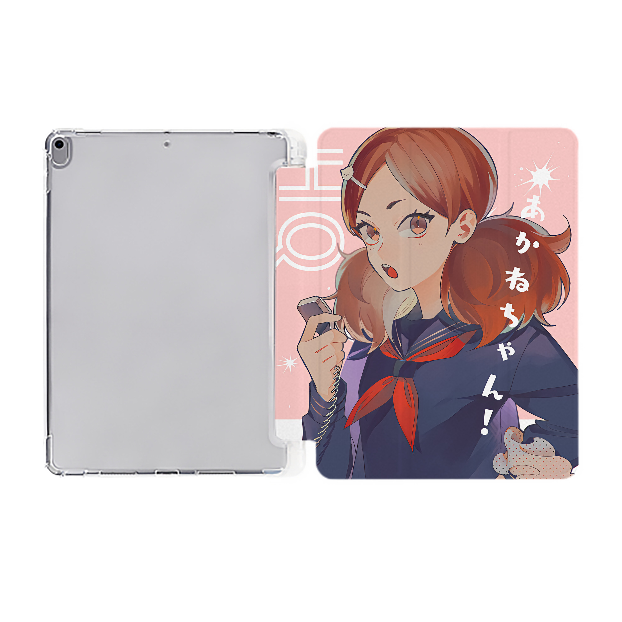 （画像用） ハイキュー!! Haikyu!! IPad ケース ペン収納付き 三つ折りスタンド PUレザー×シリコン 対応機種9.5/10.5/10.9インチ